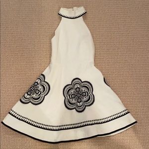 Elliatt black and white dress